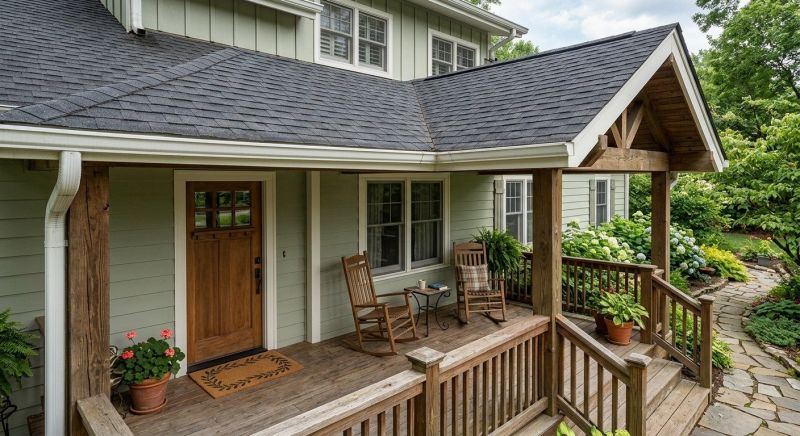 A Frame Roof Installation in Nanuet, NY