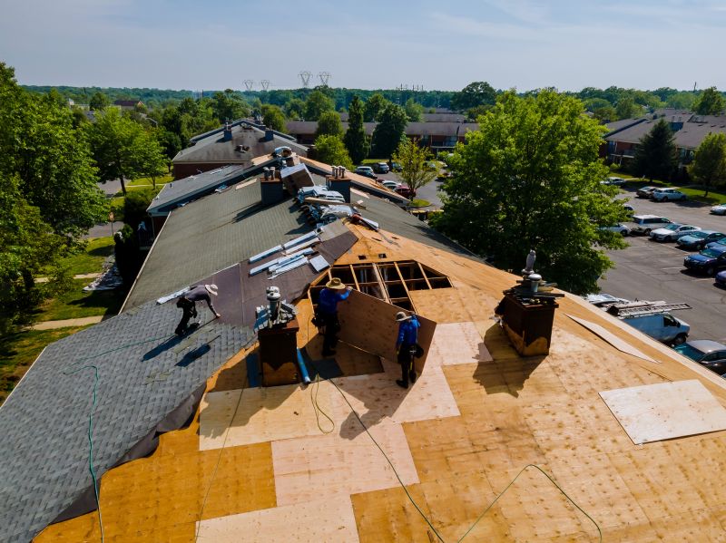 A Frame Roof Installation in Nanuet, NY