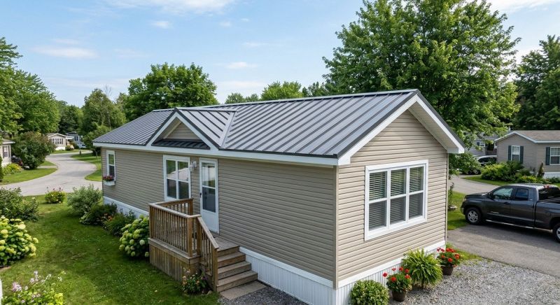 Aluminum Roof Replacement in Irvington, NY