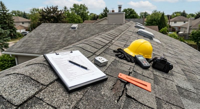 Asphalt Roof Inspection in Teaneck, NJ
