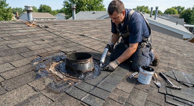 Asphalt Roof Leak Repair in Bronxville, NY