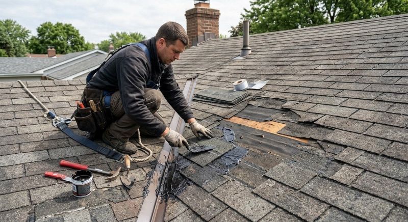 Asphalt Roof Leak Repair in Mount Vernon, NY