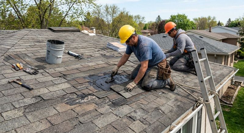 Asphalt Roof Repair in Hackensack, NJ