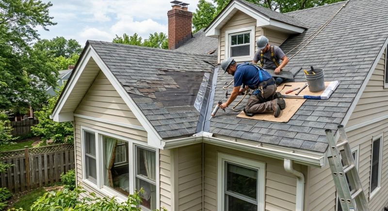 Asphalt Roof Repair in Hackensack, NJ