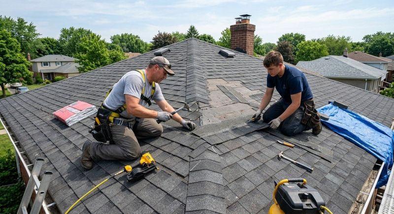 Asphalt Roof Repair in Paramus, NJ