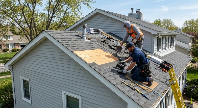 Asphalt Roof Repair in Paramus, NJ