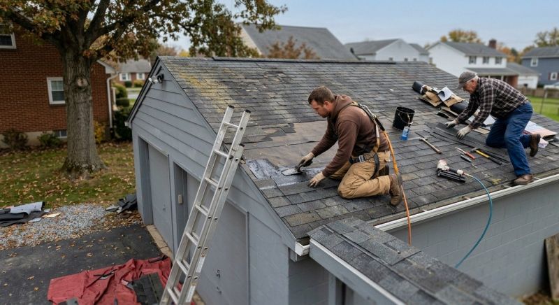 Asphalt Roof Repair in Paramus, NJ