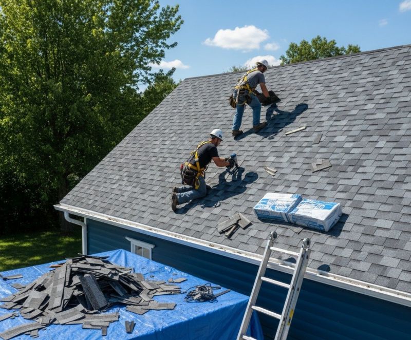 Asphalt Roof Replacement in Teaneck, NJ