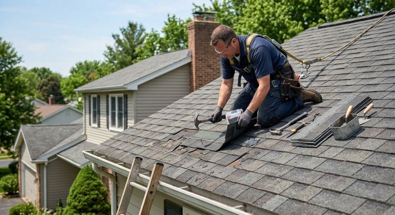 Asphalt Shingles Repair in North Bergen, NJ