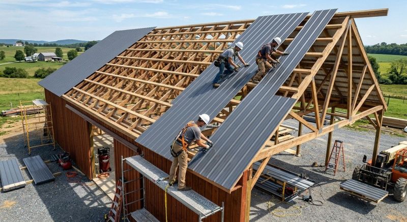 Barn Roof Construction in Nanuet, NY