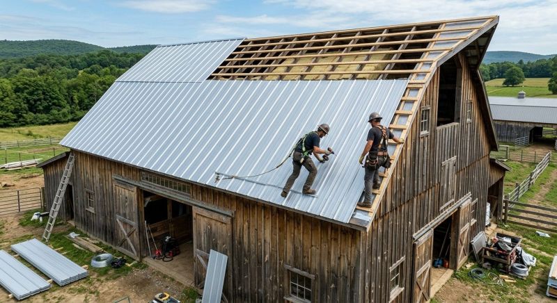 Barn Roof Construction in Nanuet, NY