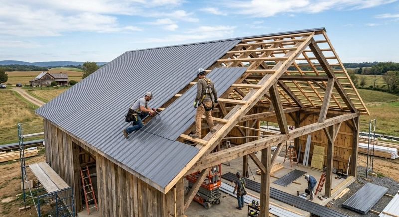 Barn Roof Construction in Nanuet, NY