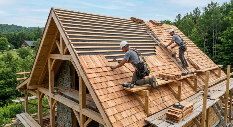 Cedar Roof Installation in Bronx County, NY
