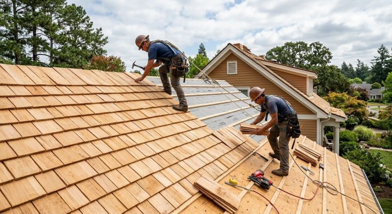 Cedar Roof Installation in Hackensack, NJ