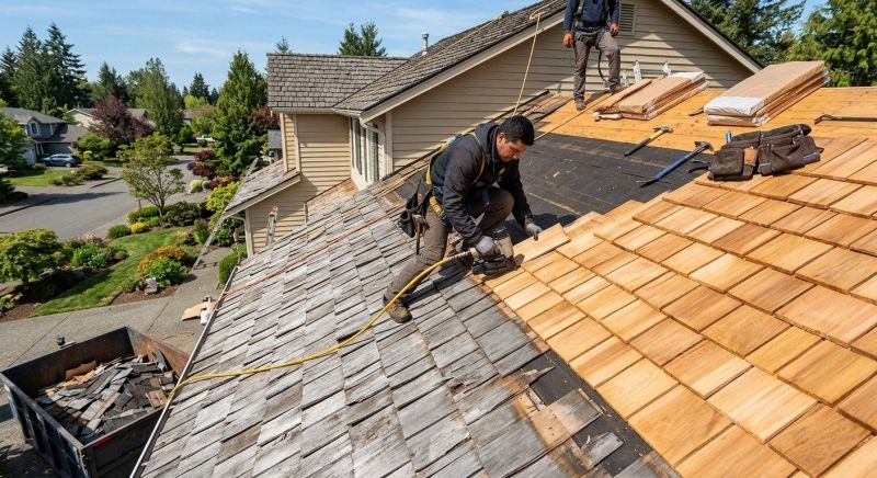 Cedar Roof Replacement in Montclair, NJ