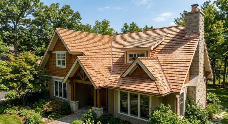 Cedar Shake Roof Construction in Highland Lakes, NJ