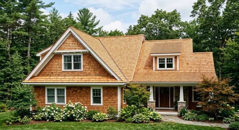 Cedar Shake Roof Construction in Tappan, NY