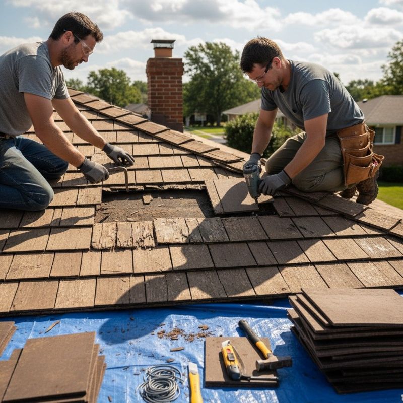 Cedar Shake Roof Repair in Pound Ridge, NY