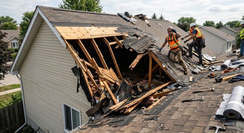 Composite Roofing Repair in Nanuet, NY