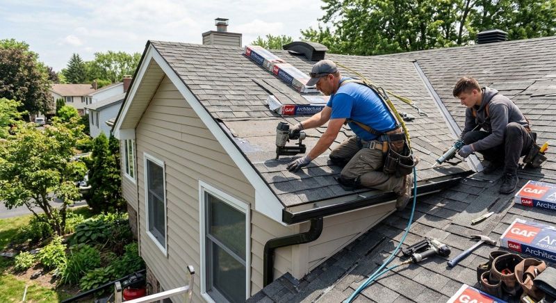 Composite Roofing Repair in Nanuet, NY