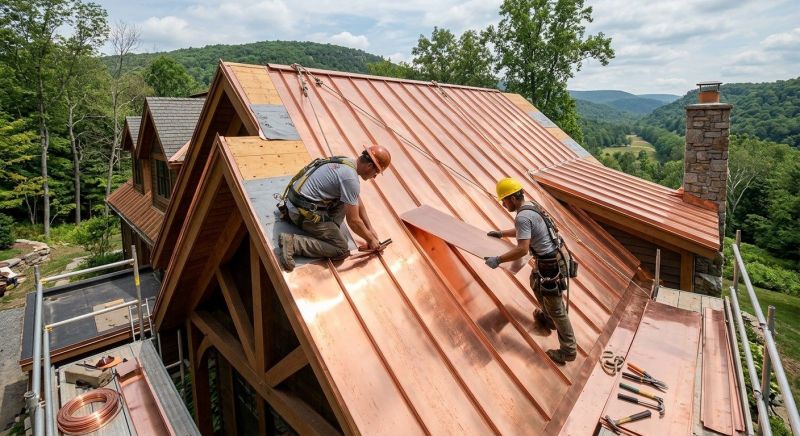Copper Roof Installation in Nanuet, NY