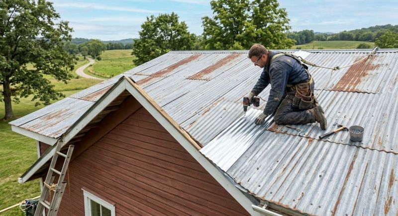 Corrugated Roof Repair in Saddle Brook, NJ