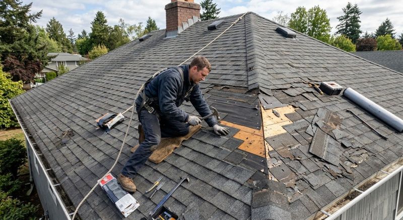 Damaged Roof Repair in Garrison, NY