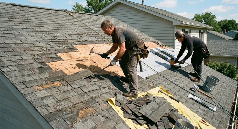 Damaged Roof Repair in Nyack, NY