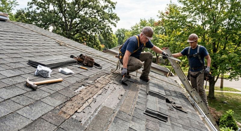 Damaged Roof Repair in Somers, NY