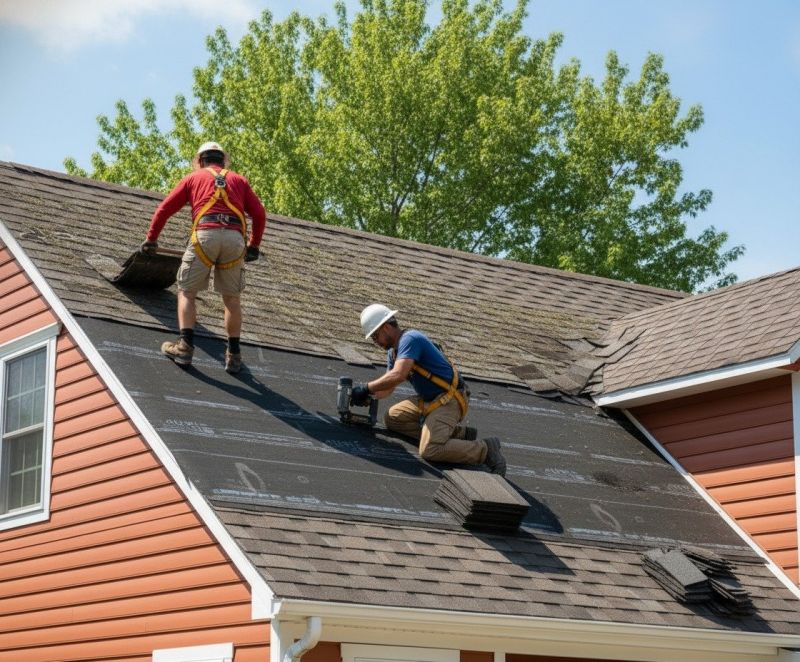 Damaged Roof Replacement in Somers, NY