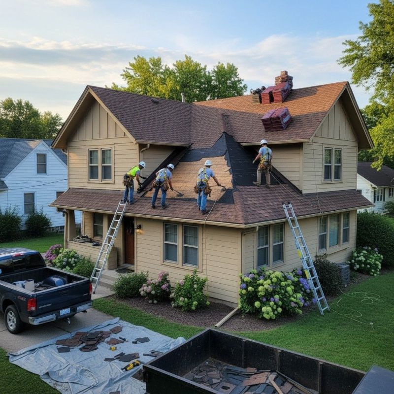 Damaged Roof Replacement in Somers, NY