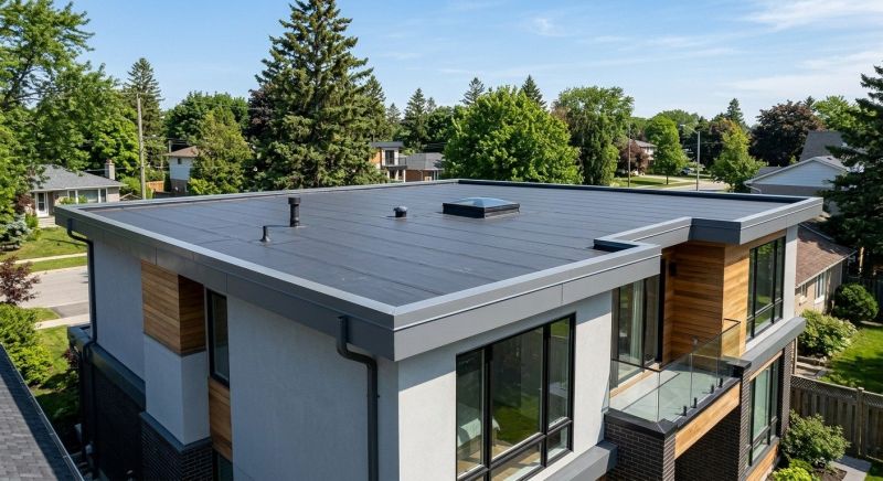 Flat Roof Installation in Pelham, NY