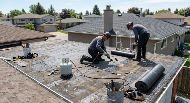 Flat Roof Repair in Paterson, NJ