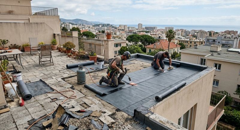 Flat Roof Repair in Pequannock, NJ