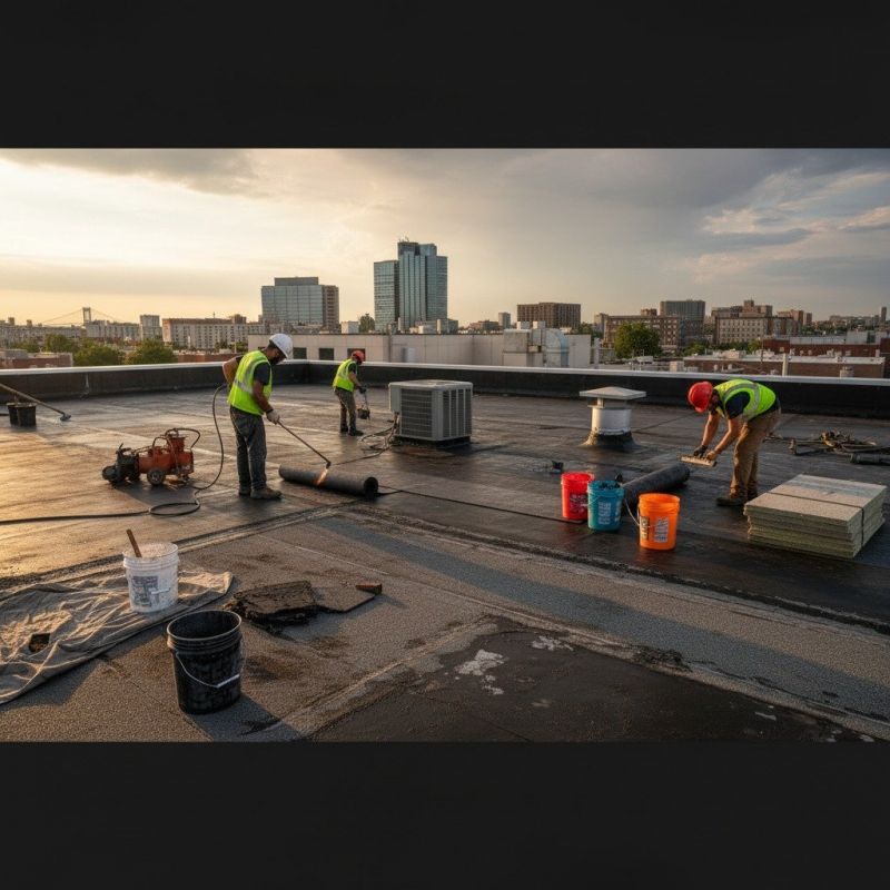 Flat Roof Repair in Pequannock, NJ