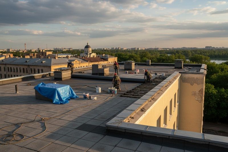 Flat Roof Replacement in Kearny, NJ