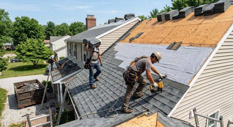 Hip Roof Shingle Replacement in Nanuet, NY
