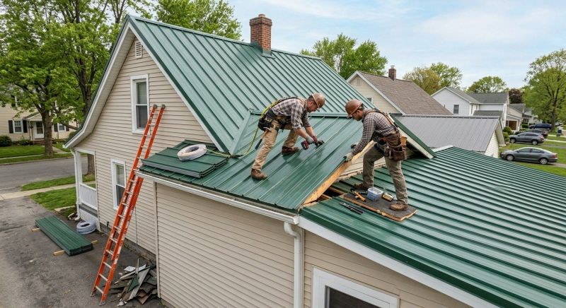 Metal Roof Repair in Ho Ho Kus, NJ