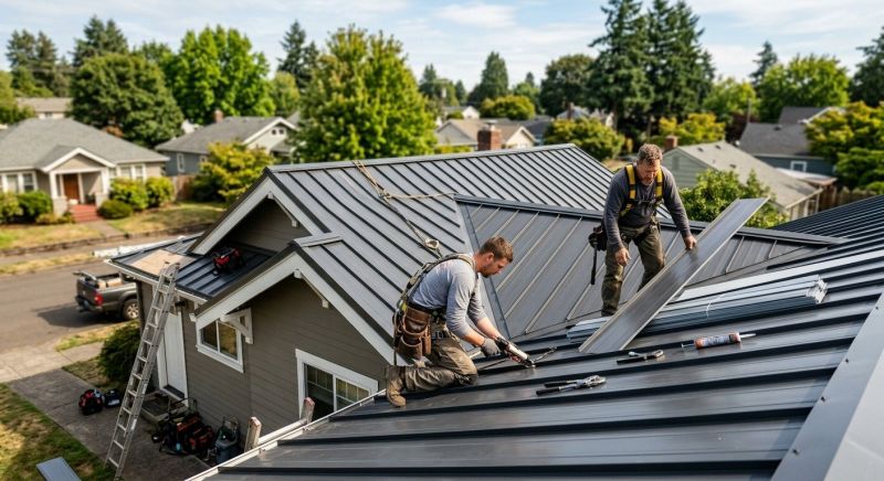 Metal Roof Repair in Ho Ho Kus, NJ