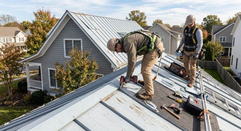 Metal Roof Repair in Oakland, NJ