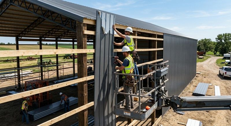 Pole Barn Roof Repair in Central Valley, NY