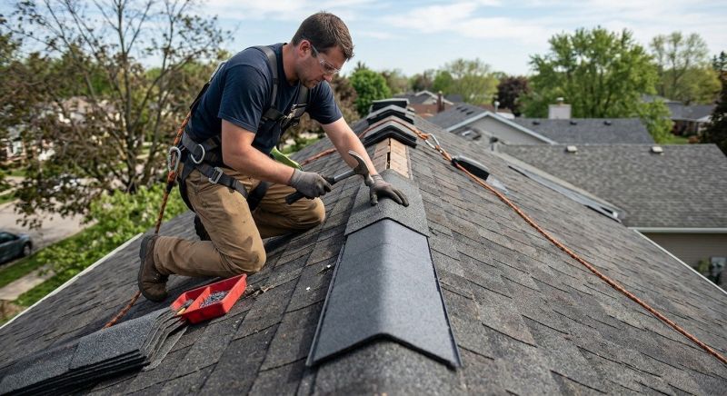 Ridge Cap Replacement in Nanuet, NY