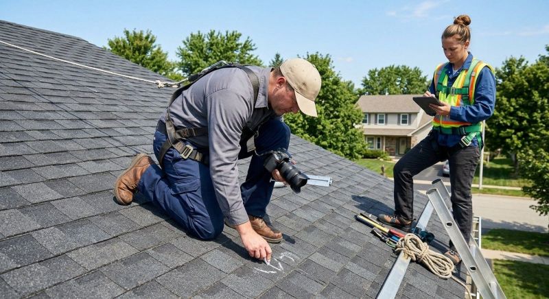 Roof Damage Inspection in Montrose, NY