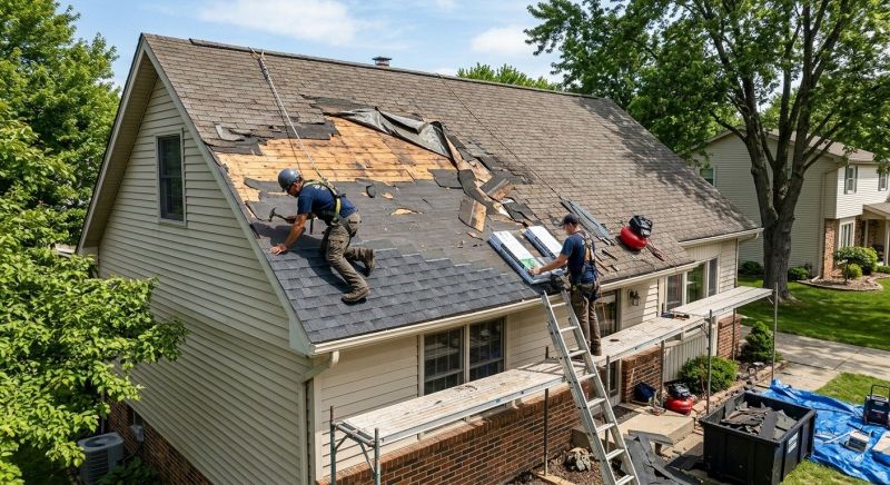 Roof Damage Repair in Hudson County, NJ