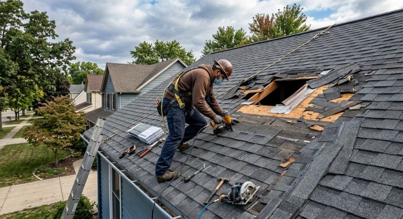 Roof Damage Repair in Yorktown Heights, NY