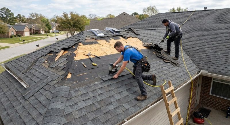 Roof Damage Restoration in Little Falls, NJ