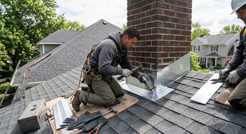 Roof Flashing Installation in Somers, NY