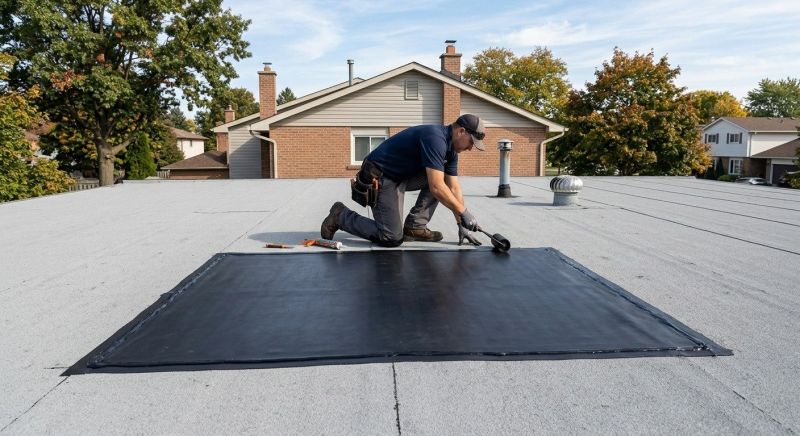 Rubber Roof Repair in Highland Lakes, NJ