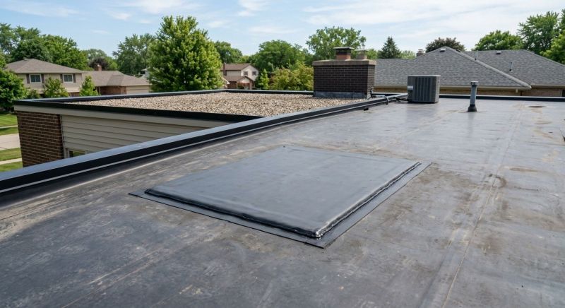 Rubber Roof Repair in Lincoln Park, NJ
