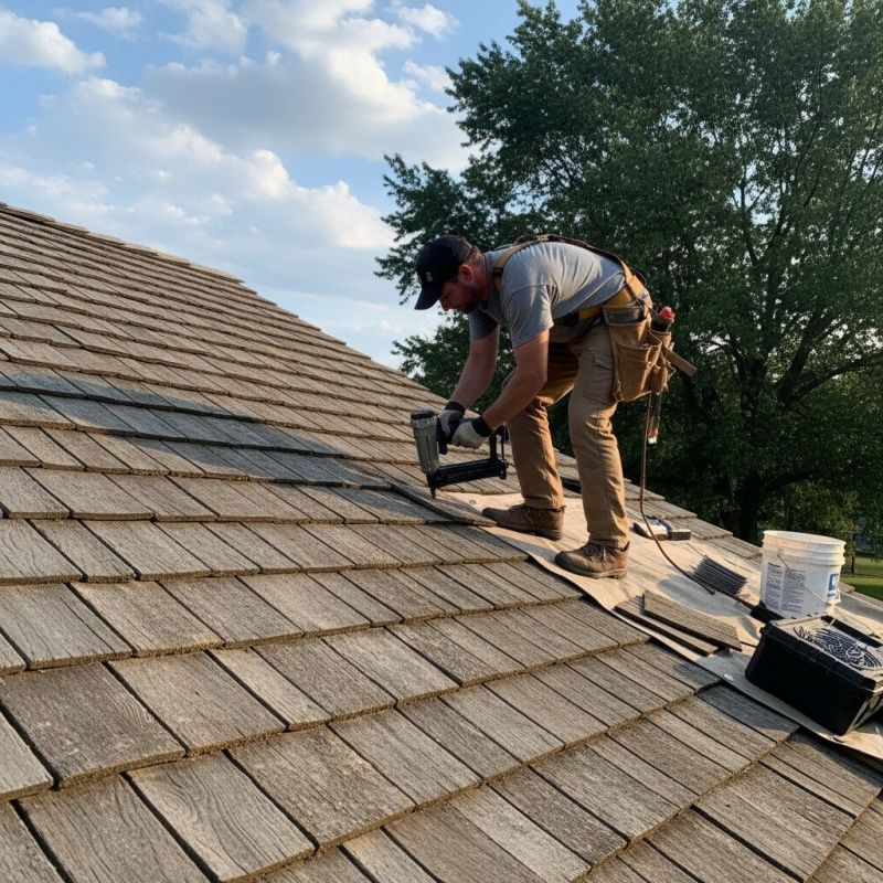 Shake Shingle Repair in Ho Ho Kus, NJ